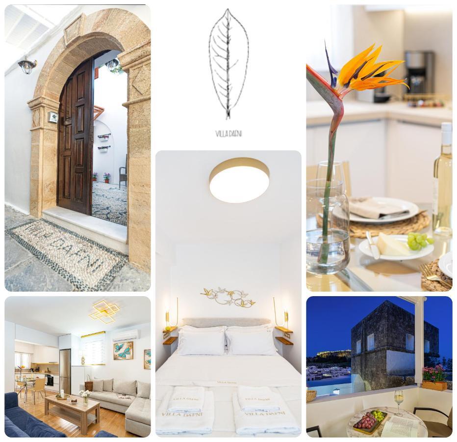 Villa Dafni - Lindos Eksteriør billede
