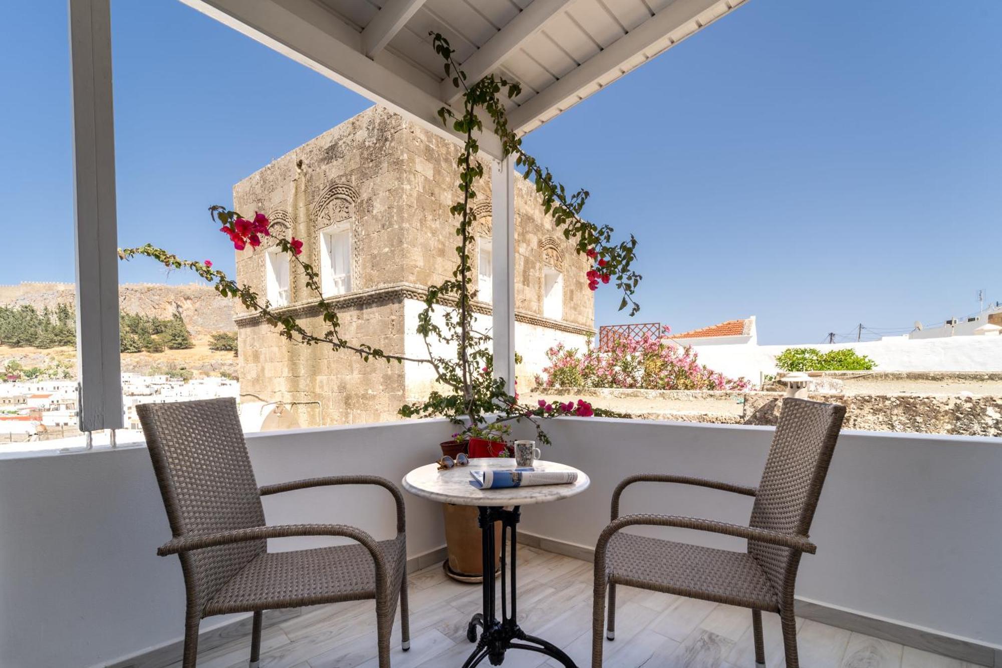 Villa Dafni - Lindos Eksteriør billede