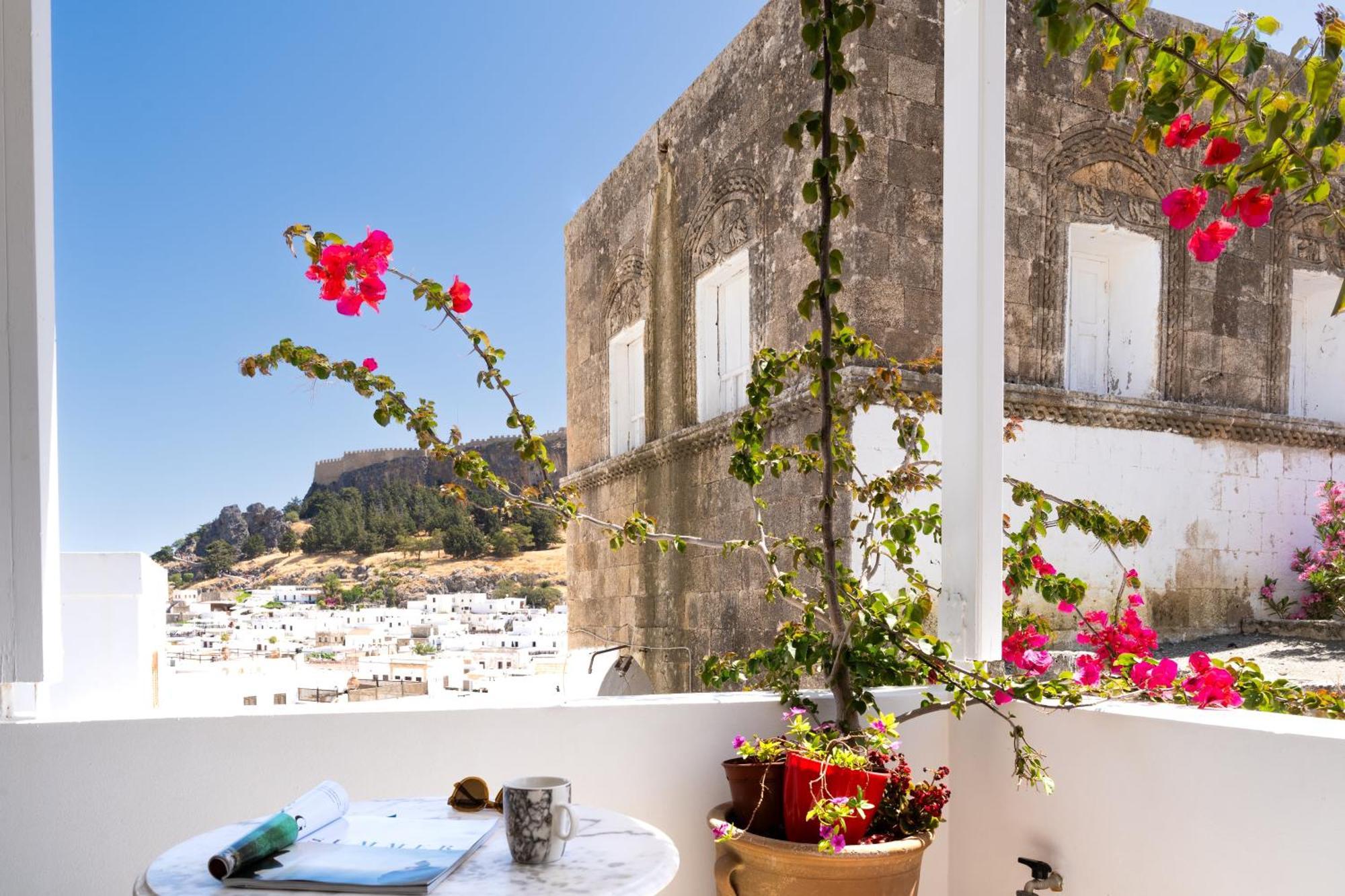 Villa Dafni - Lindos Eksteriør billede